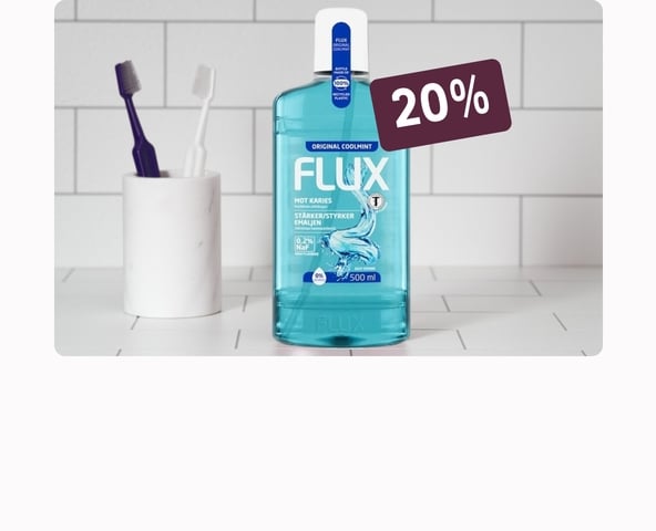 20% på Flux