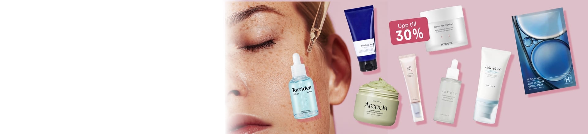 Upp till 30% på K-Beauty