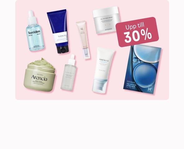 Upp till 30% på K-Beauty