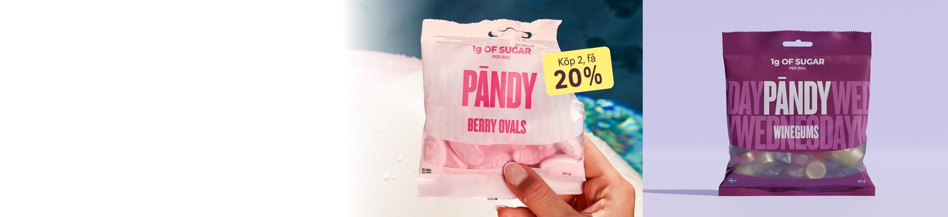 Köp 2 få 20% på PÄNDY