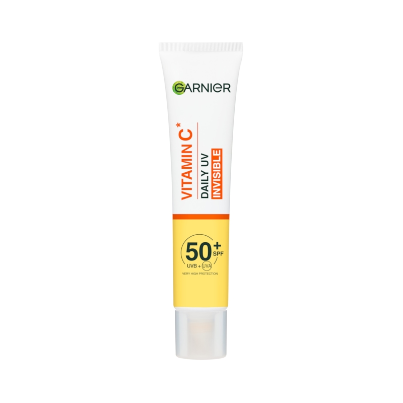 Garnier Vitamin C* Glow-Boosting Daily UV-Fluid SPF50+ Invisible 40 ml