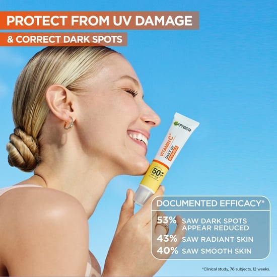 Garnier Vitamin C* Glow-Boosting Daily UV-Fluid SPF50+ Invisible 40 ml