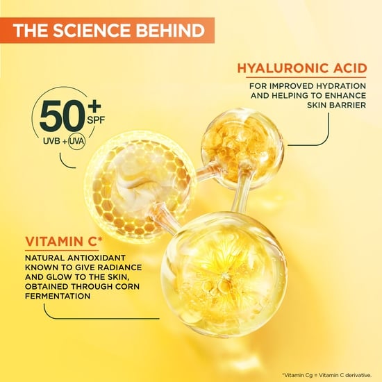 Garnier Vitamin C* Glow-Boosting Daily UV-Fluid SPF50+ Invisible 40 ml