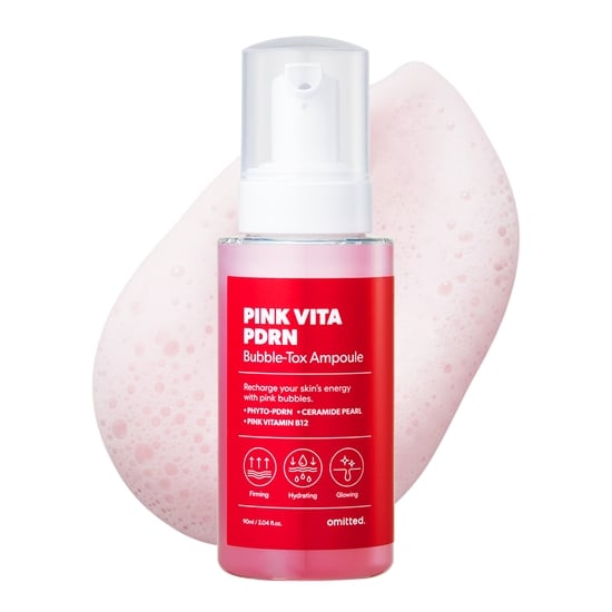 Omitted Pink Vita PDRN Bubble-Tox Ampoule 90 ml