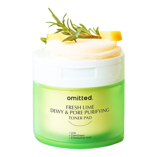 Omitted Fresh Lime Dewy & Pore Purifying Toner Pad 160 ml