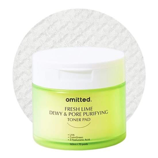 Omitted Fresh Lime Dewy & Pore Purifying Toner Pad 160 ml