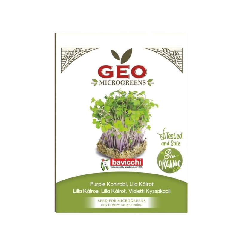 GEO Kålrabbi Lila Microgreens EKO 300 g
