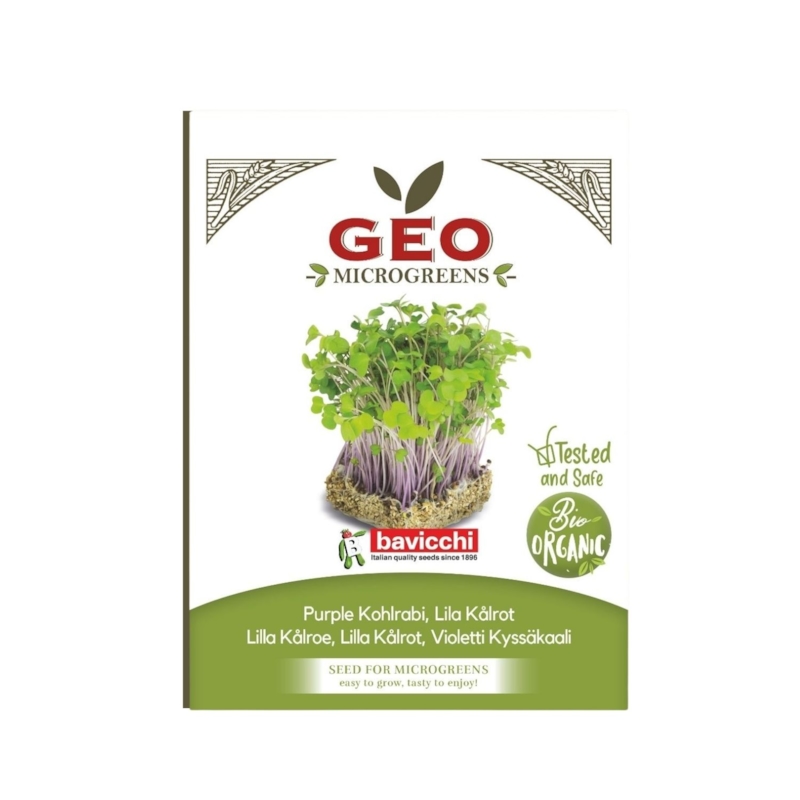 GEO Kålrabbi Lila Microgreens EKO 15 g