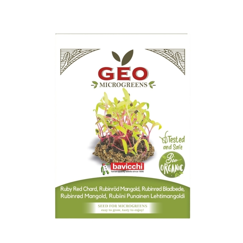 GEO Rödbeta Ruby Red Microgreens EKO 15 g