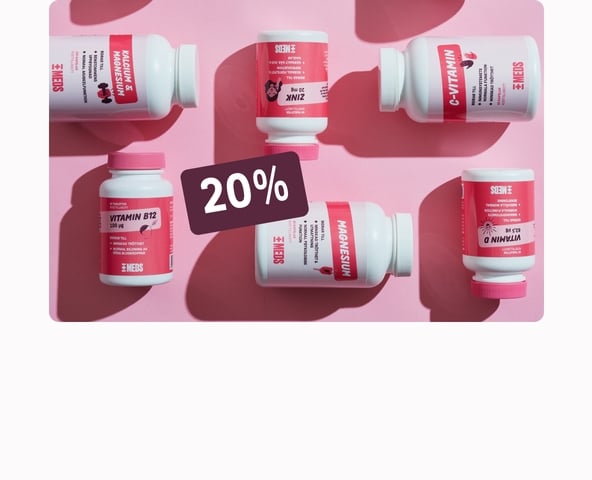 20% på Kosttillskott från MEDS
