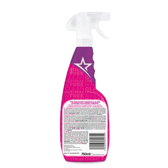 The Pink Stuff Miracle Window & Glass Cleaner 750 ml