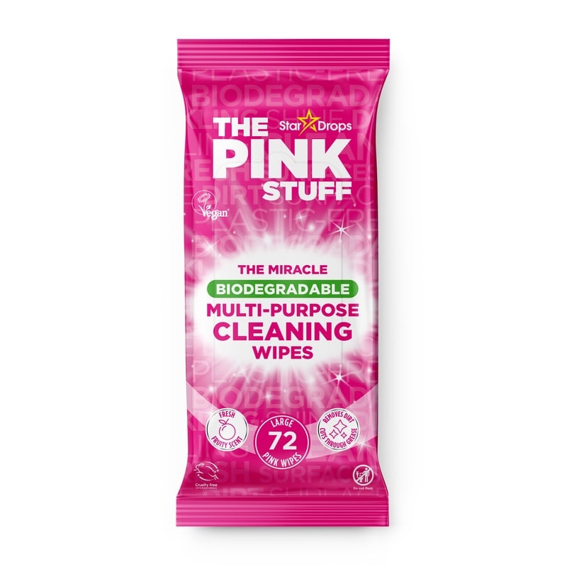 The Pink Stuff Multi-Purpose Wipes 72 st
