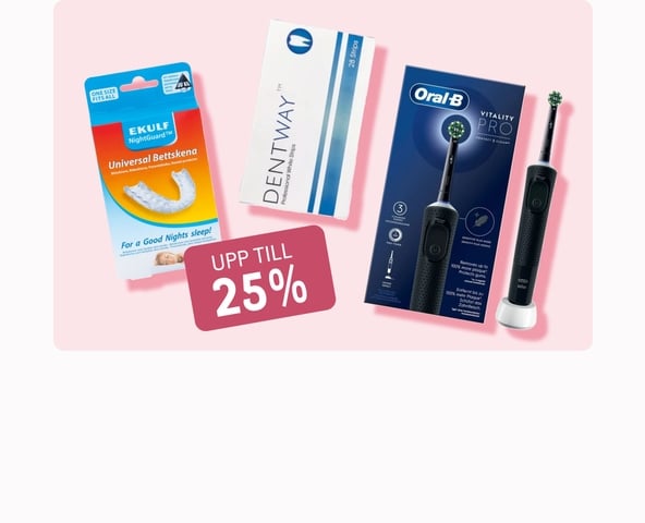 Upp till 25% inom Mun & Tänder