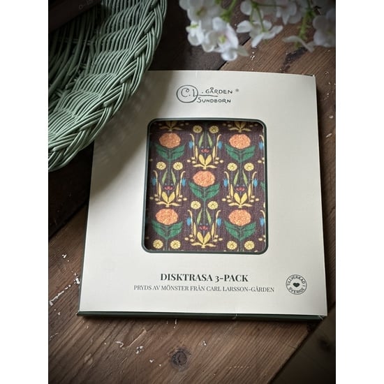Ren Logik Disktrasa Karin Larsson Kaninblomster 3-Pack