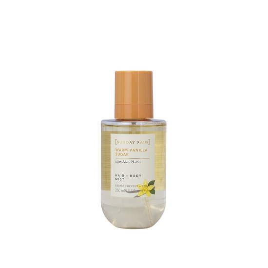 Sunday Rain Warm Vanilla Sugar Hair + Body Mist 250 ml