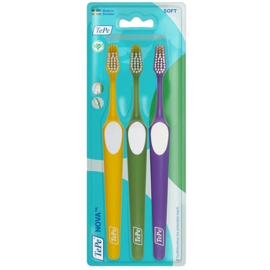 TePe Nova Soft Tandborste 3-pack