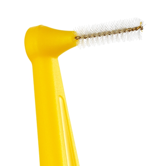 TePe Angle Vinklad Mellanrumsborste 0,7 mm Gul 20-pack
