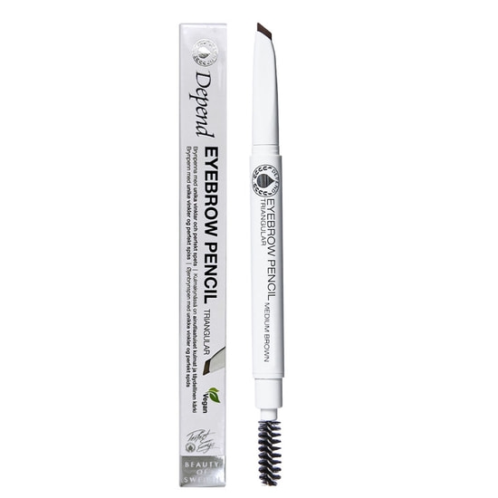 Depend Eyebrow Pencil Triangular Mediumbrown