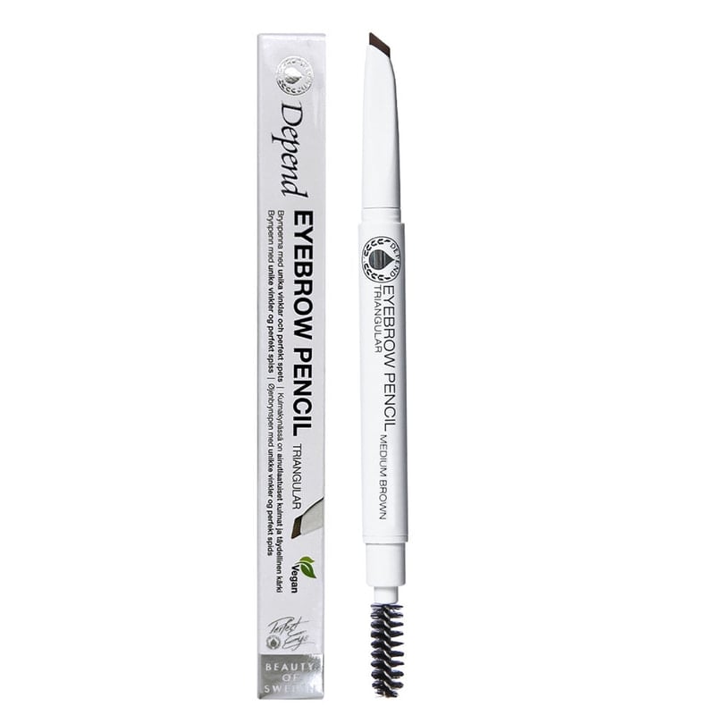 Depend Eyebrow Pencil Triangular Mediumbrown