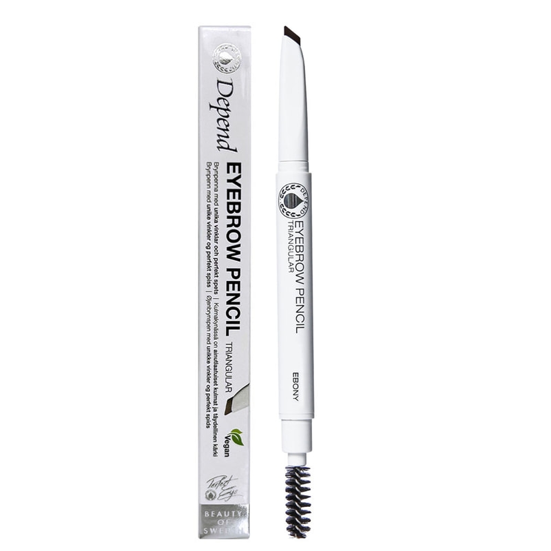 Depend Eyebrow Pencil Triangular Ebony