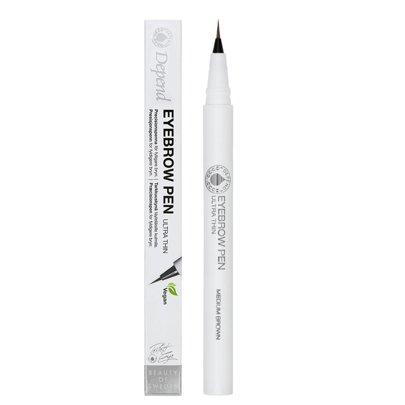 Depend Eyebrow Pen Ultra Thin Mediumbrown 0,6 g