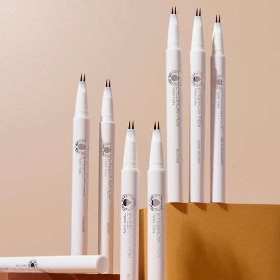 Depend Eyebrow Pen Twin Thin Taupe 0,55 g