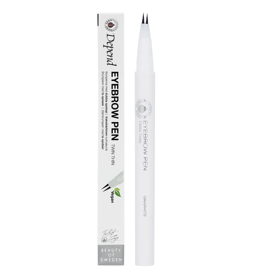 Depend Eyebrow Pen Twin Thin Grafit 0,55 g