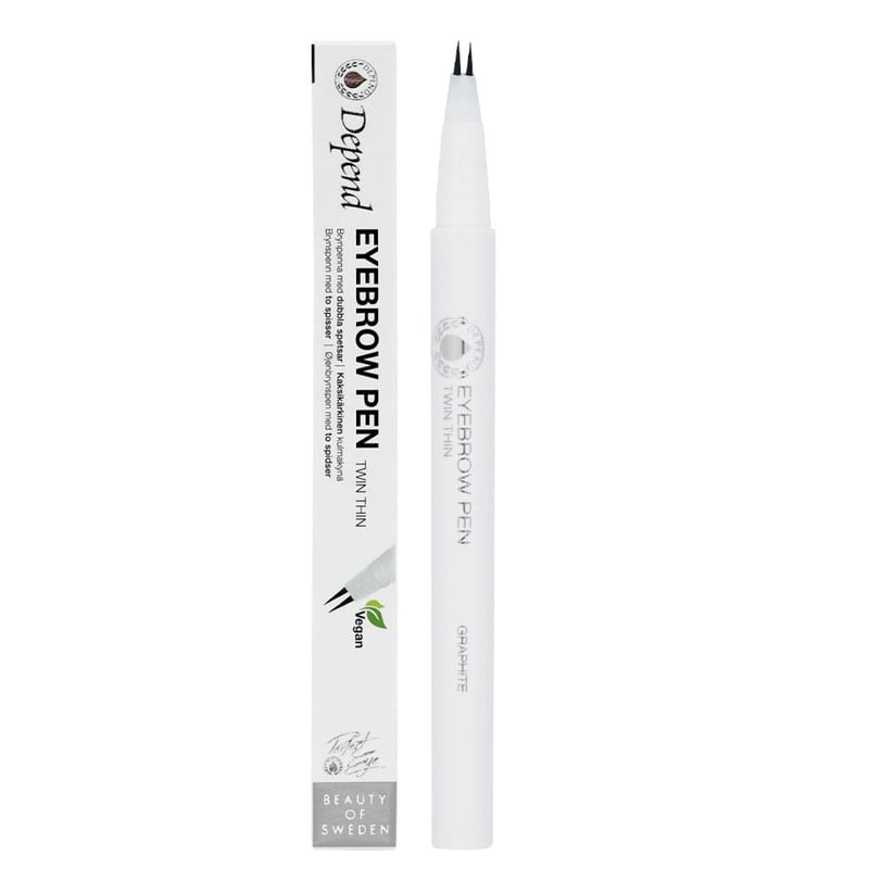 Depend Eyebrow Pen Twin Thin Grafit 0,55 g