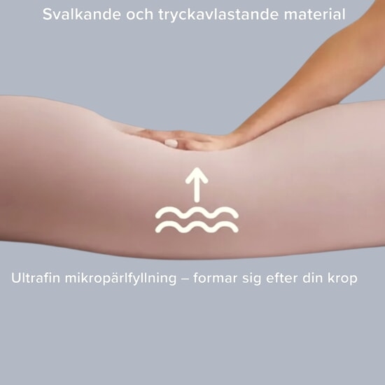 Luna Bambini Gravid- och Amningskudde Dusty Pink
