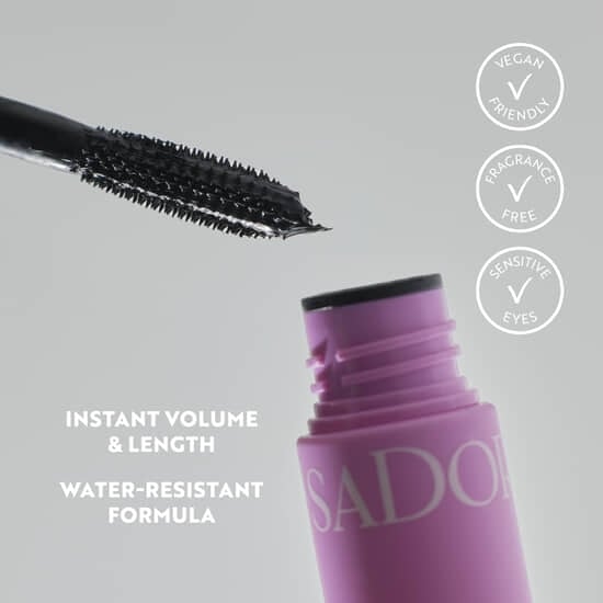 IsaDora The 10 Sec High Impact Length & Lift Mascara 02 Intense Black 9 ml