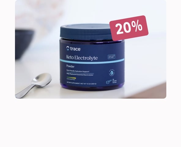 20% på Trace Minerals
