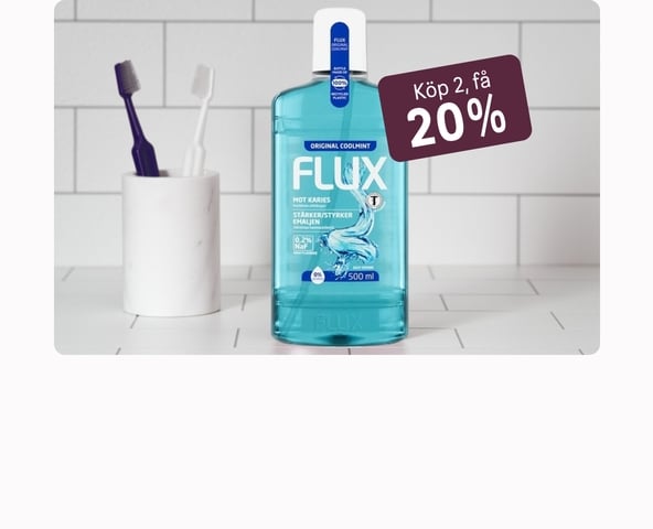 Köp 2, få 20% på Flux