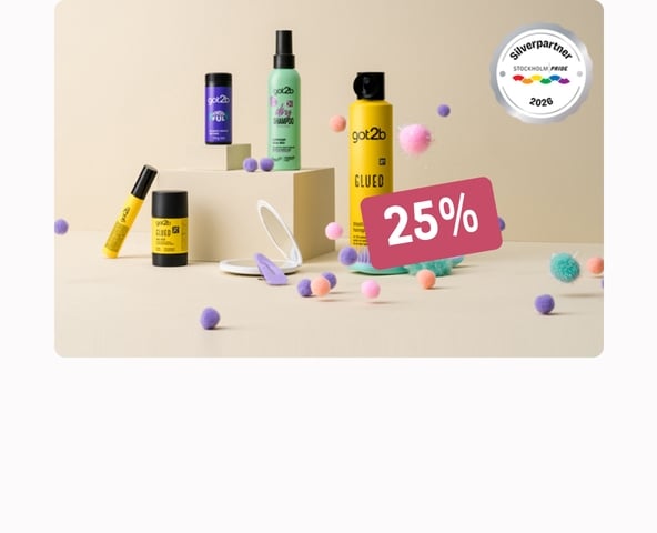 25% på got2be