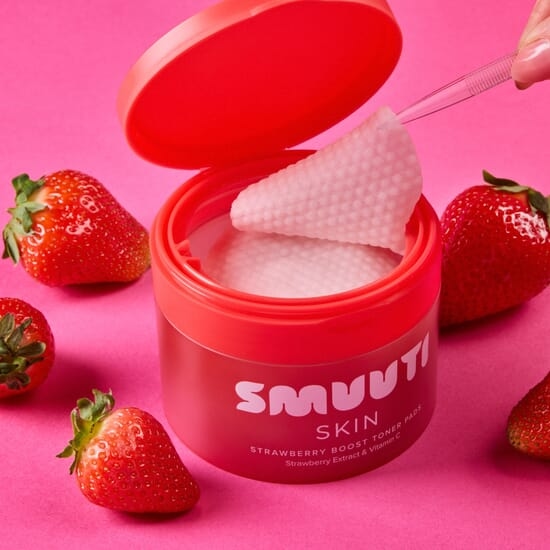 Smuuti Skin Strawberry Boost Toner Pads 60 st
