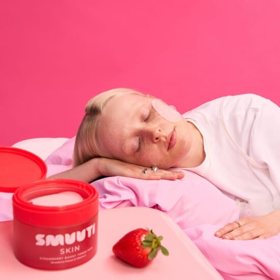 Smuuti Skin Strawberry Boost Toner Pads 60 st