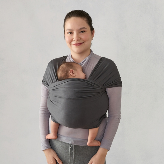 Ergobaby Aura Bärsjal Trikå Soft Black