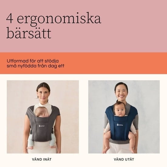 Ergobaby Embrace Bärsele Pure Black