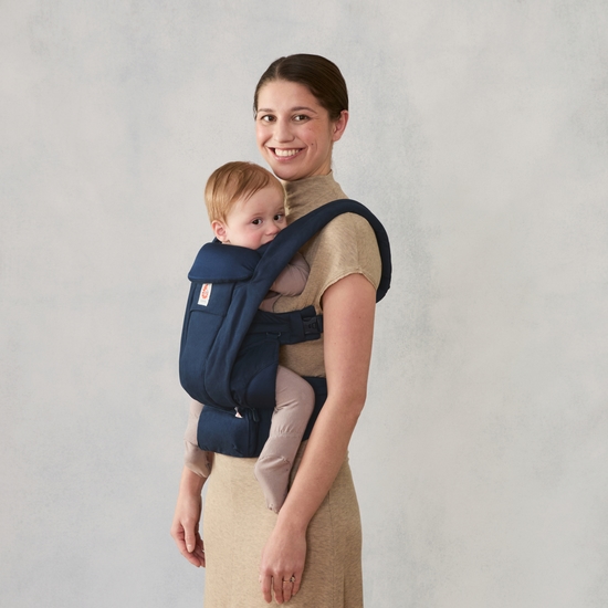 Ergobaby Omni Deluxe Cotton Bärsele Midnight Blue