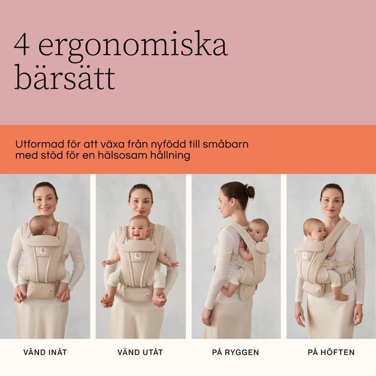 Ergobaby Omni Deluxe Cotton Bärsele Midnight Blue