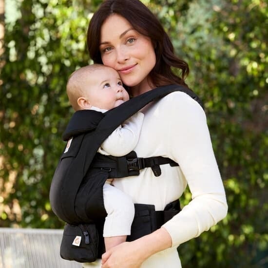 Ergobaby Omni Deluxe Cotton Bärsele Onyx Black