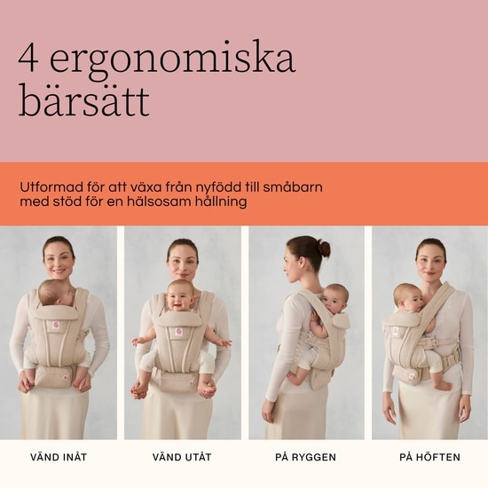Ergobaby Omni Deluxe Mesh Bärsele Midnight Blue