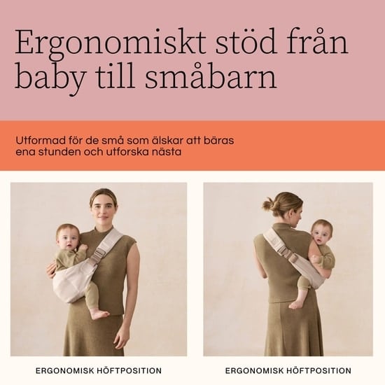 Ergobaby Upsie Höftsele Natural Beige