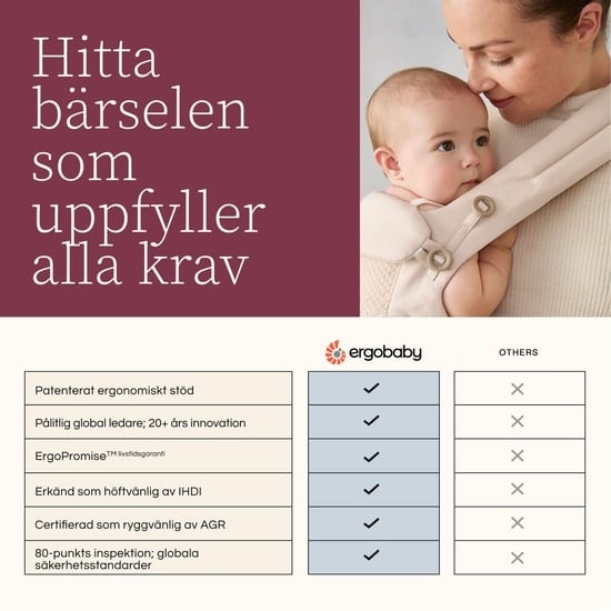 Ergobaby Alta Hip Seat Onyx Black
