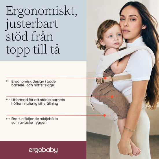 Ergobaby Alta Hip Seat Natural Beige
