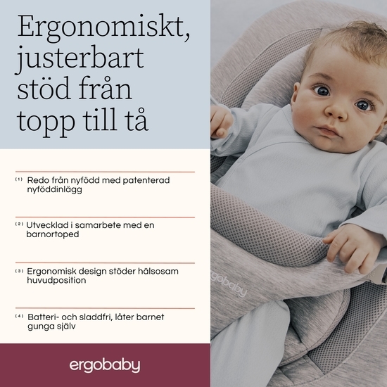 Ergobaby Evolve 3-i-1 Babysitter Cream