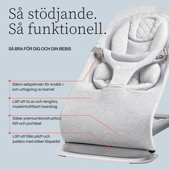 Ergobaby Evolve 3-i-1 Babysitter Cream