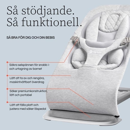 Ergobaby Evolve 3-i-1 Babysitter Mesh Sage