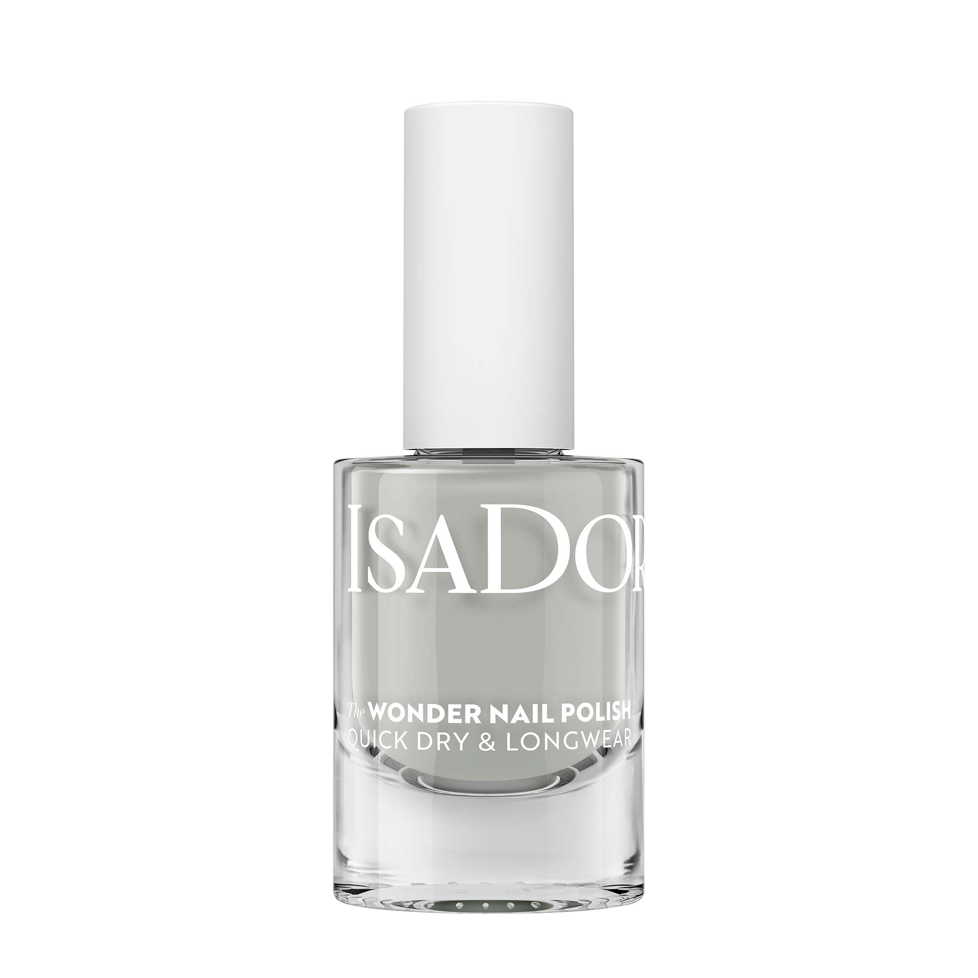 IsaDora The Wonder Nail Polish Quick dry & Longwear Light Grey 5 ml