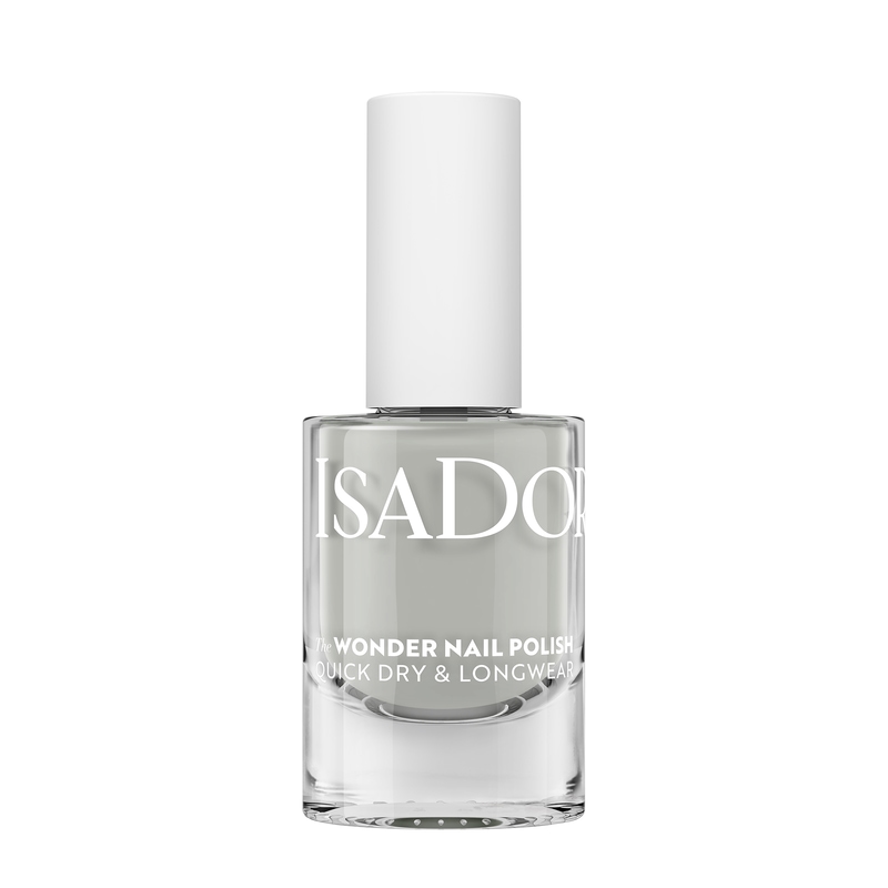 IsaDora The Wonder Nail Polish Quick dry & Longwear Light Grey 5 ml