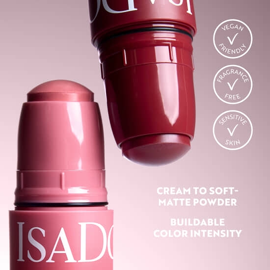 IsaDora The Blush Stick Cream-to-Powder True Raspberry 5,5 g